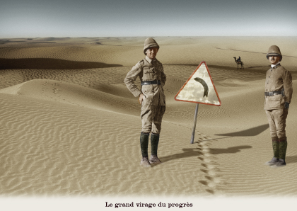 Le grand virage du progrès, (c) Plonk & Replonk